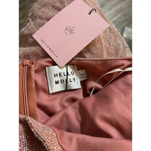 Hello Molly Disco Eternal Dress Pink - Picture 4 of 9